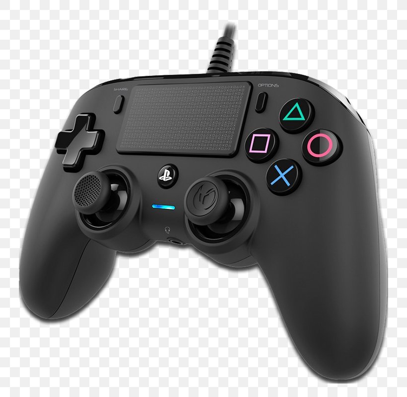 NACON Compact Controller For PlayStation 4 GameCube Controller Game Controllers Twisted Metal: Black, PNG, 800x800px, Playstation 4, All Xbox Accessory, Compact Controller, Computer Component, Dualshock Download Free