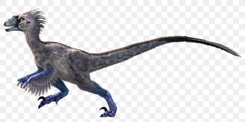 Primal Carnage: Extinction Velociraptor Feather Tyrannosaurus, PNG, 1024x512px, Primal Carnage, Acrocanthosaurus, Animal, Animal Figure, Beak Download Free