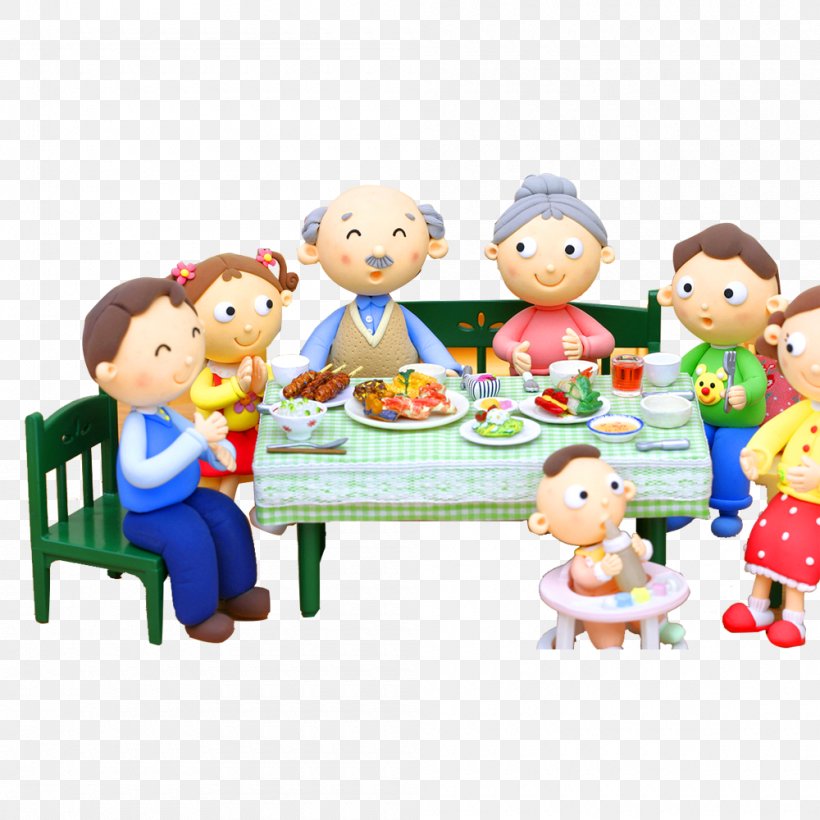 Reunion Dinner Chinese New Year Template, PNG, 1000x1000px, Reunion Dinner, Art, Cartoon, Child, Chinese New Year Download Free