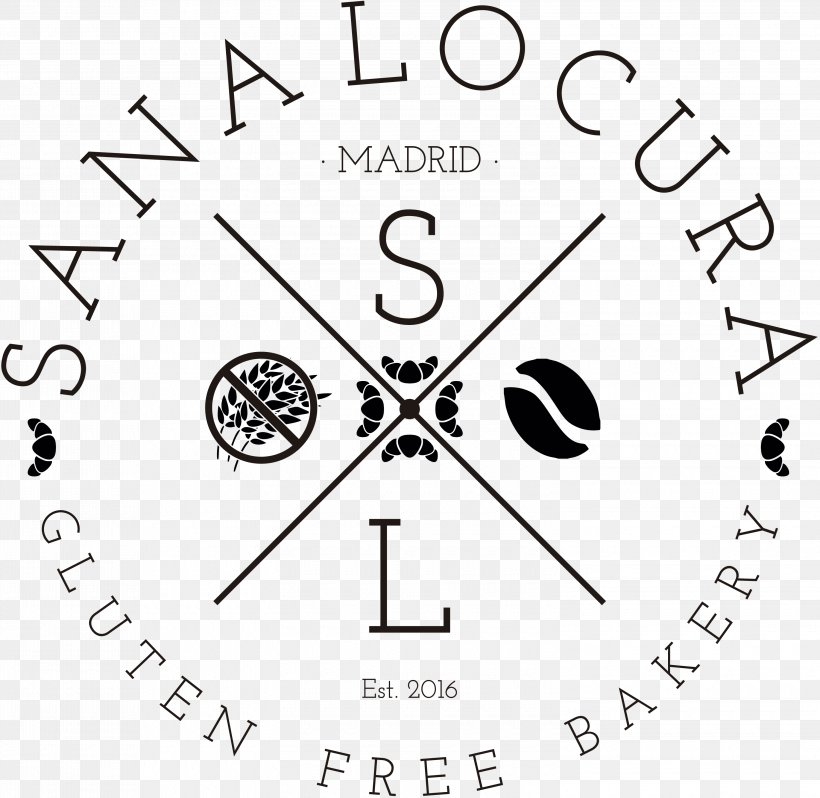 Sana Locura Gluten Free Bakery Cafe Restaurant, PNG, 3000x2922px, Bakery, Alimento Saludable, Area, Black And White, Bread Download Free