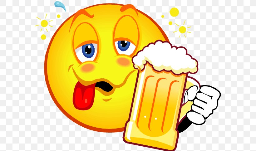 Smiley Emoticon Emoji Beer Clip Art, PNG, 598x484px, Smiley, Animation
