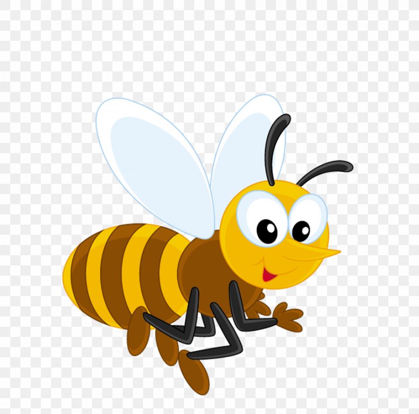 Honey Bee Insect Cartoon, PNG, 900x891px, Bee, Animation, Arthropod, Butterfly, Cartoon Download Free