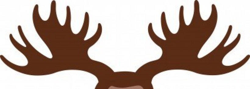Moose Deer Antler Elk Clip Art, PNG, 1200x426px, Moose, Antler, Deer, Drawing, Elk Download Free