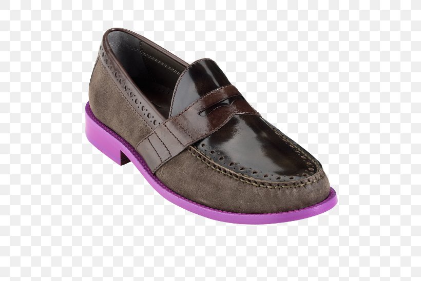 Suede Slip-on Shoe Purple Walking, PNG, 548x548px, Suede, Brown, Footwear, Leather, Outdoor Shoe Download Free