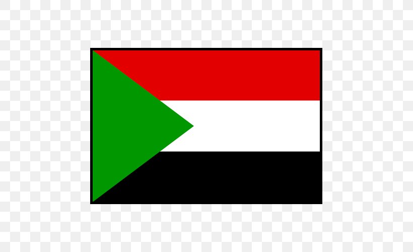 Flag Of Sudan Flag Of Libya Sudan National Football Team, PNG, 500x500px, Sudan, Area, Brand, Country, Flag Download Free