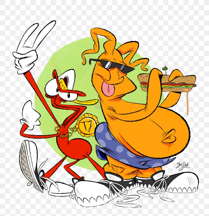 ToeJam & Earl In Panic On Funkotron Clip Art Illustration Image, PNG, 1023x1058px, Toejam Earl, Art, Artist, Arts, Artwork Download Free