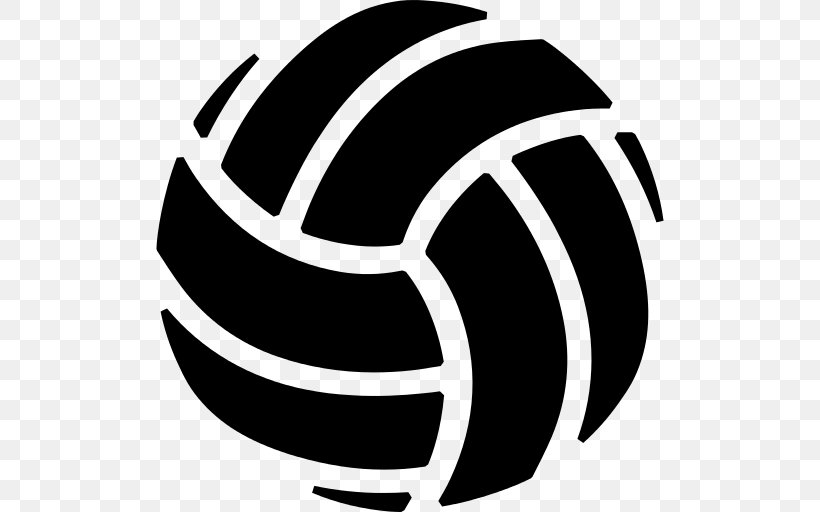 Vector Graphics Volleyball Design Sports Art, PNG, 512x512px, Volleyball, Art, Ball, Blackandwhite, Decal Download Free