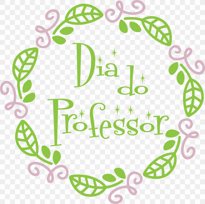 Dia Do Professor Teachers Day, PNG, 3000x2999px, Teachers Day, Floral Design, Green, Leaf, Line Download Free