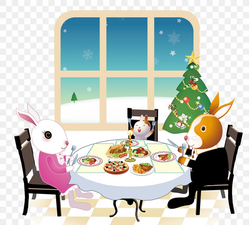 Christmas Eve Family Reunion, PNG, 1106x999px, Christmas, Christmas Decoration, Christmas Dinner, Christmas Eve, Clip Art Download Free