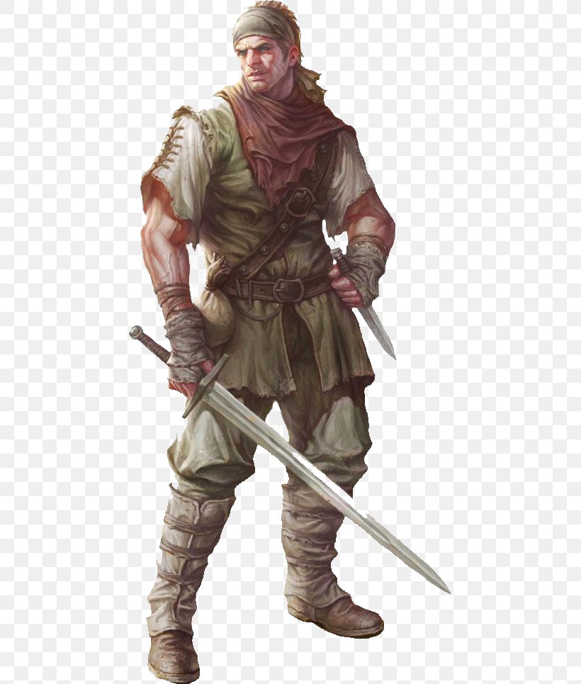 Dungeons & Dragons Pathfinder Roleplaying Game D20 System Thief Ranger, PNG, 455x965px, Dungeons Dragons, Armour, Bard, Cold Weapon, Costume Download Free