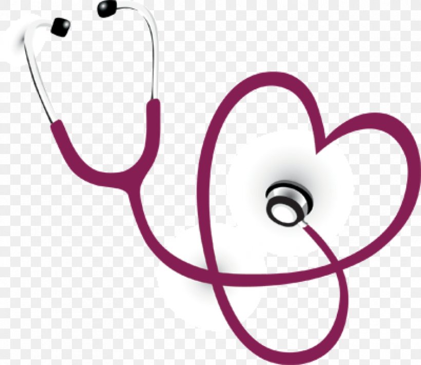 Stethoscope Heart Nursing Care Nursing Diagnosis Medicine, PNG, 885x768px, Watercolor, Cartoon, Flower, Frame, Heart Download Free