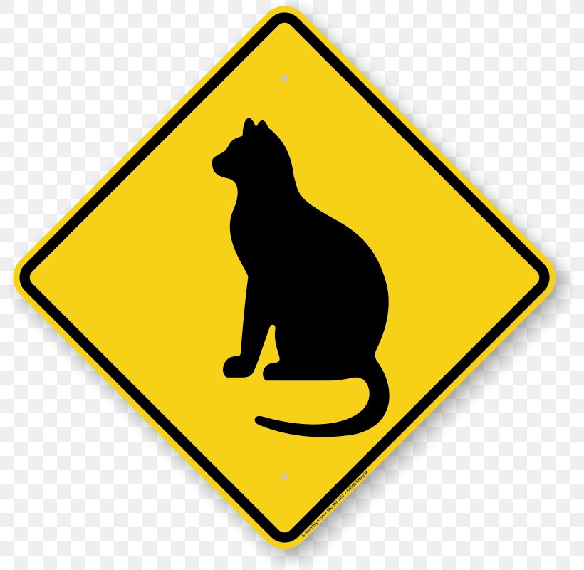 Traffic Sign Road Clip Art, PNG, 800x800px, Traffic Sign, Area, Cat, Cat Like Mammal, Grass Download Free