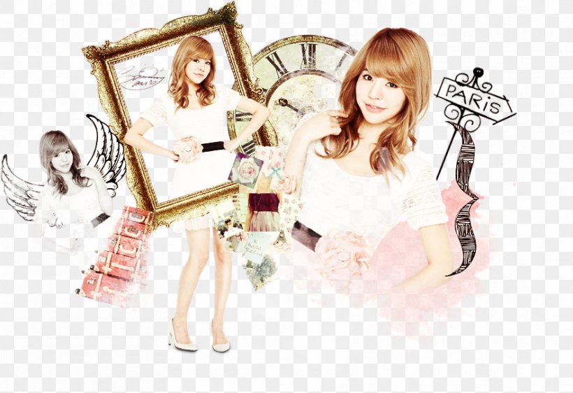 Girls' Generation Desktop Wallpaper I Got A Boy K-pop Gee, PNG, 884x606px, Watercolor, Cartoon, Flower, Frame, Heart Download Free