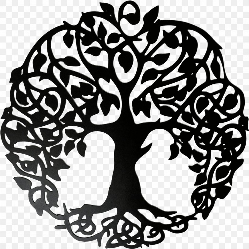 Tree Of Life, PNG, 1763x1764px, Tree, Blackandwhite, Drawing, Head, Life Download Free