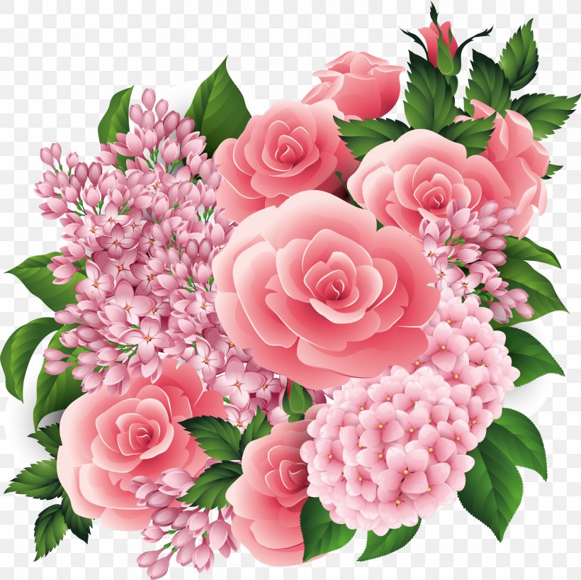 Flower Bouquet Wedding Invitation Floral Design Clip Art, PNG, 2439x2434px, Flower, Blume, Christmas Card, Cut Flowers, Decoupage Download Free