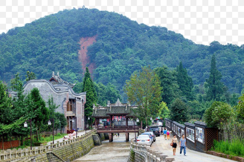 Jiezi Ancient Town Jiezizhen Qingcheng Houshan U9752u57ceu540eu5c71 U51e4u6816u5c71, PNG, 820x546px, Qingcheng Houshan, Chengdu, Chongzhou, City, Cottage Download Free