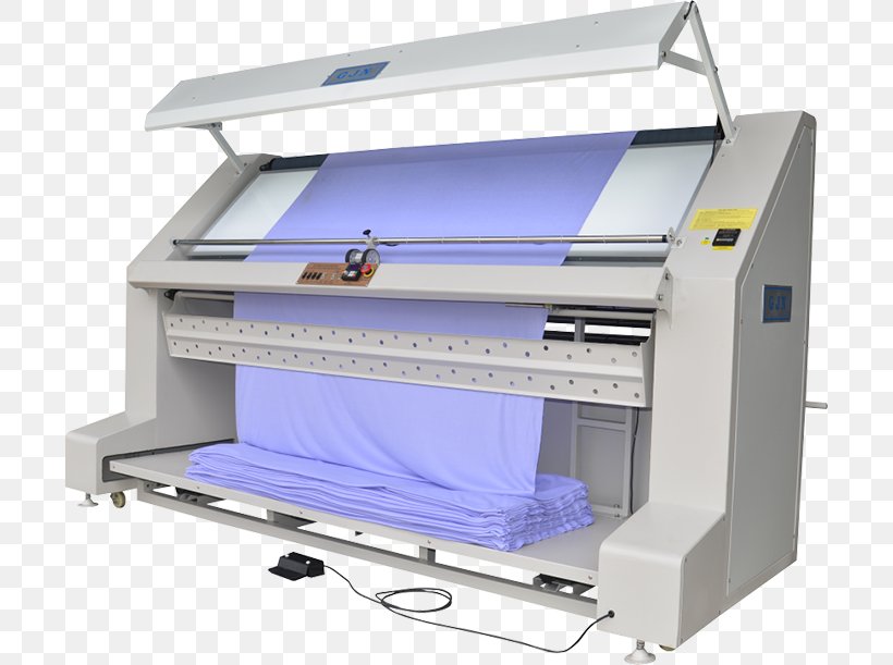 Textile Folding Machine Woven Fabric Knitted Fabric, PNG, 700x611px, Textile, Folding Machine, Industry, Inkjet Printing, Inspection Download Free