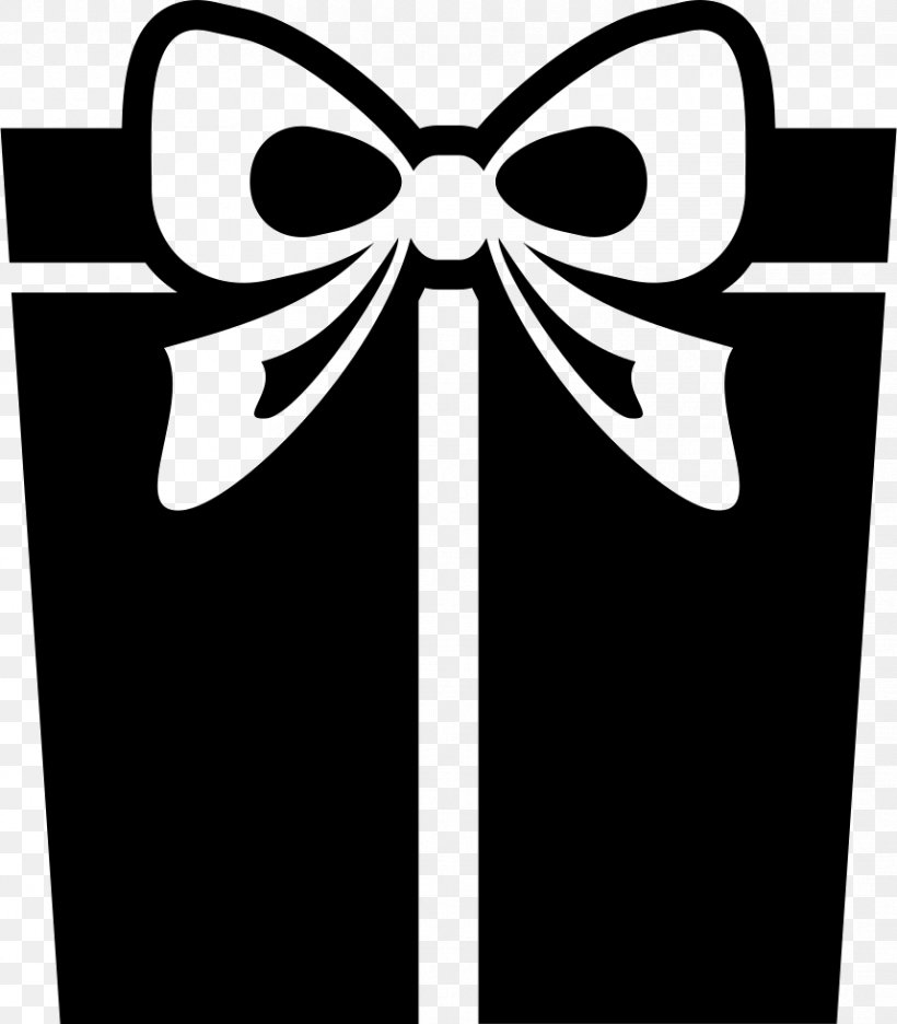 Gift Symbol, PNG, 858x980px, Gift, Artwork, Black, Black And White, Box Download Free