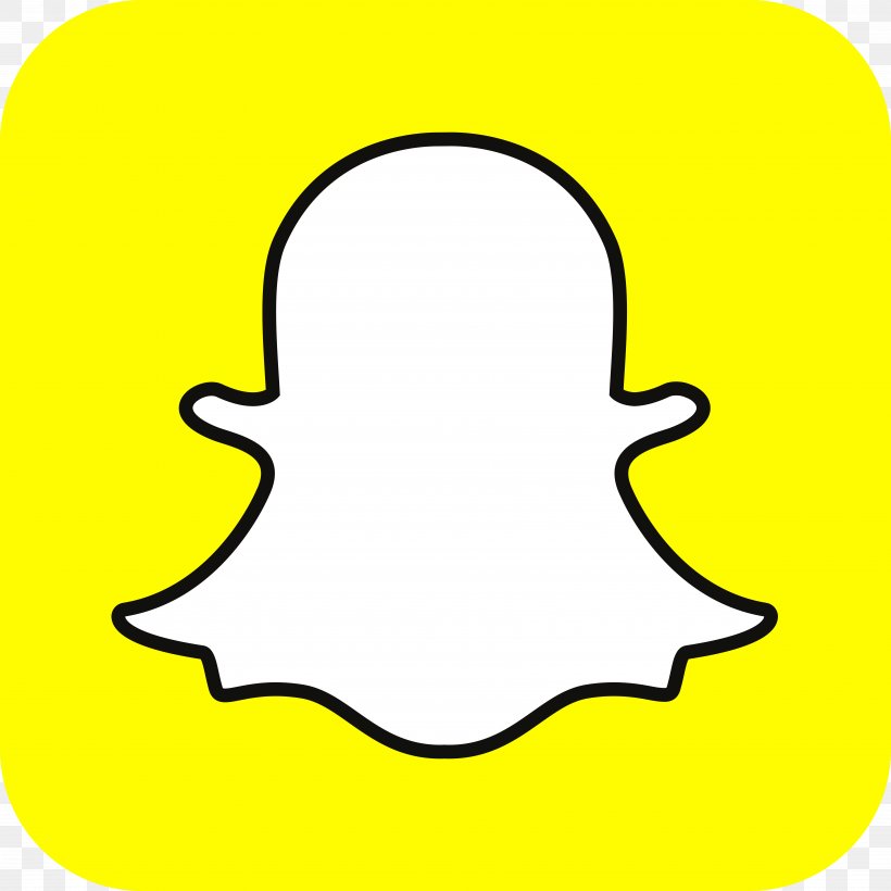 Snapchat Logo Social Media Kik Messenger Advertising, PNG, 7000x7000px, Snapchat, Advertising, Area, Bitstrips, Black And White Download Free