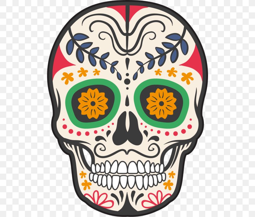 Calavera Mexico Skull And Crossbones Day Of The Dead, PNG, 518x700px, Calavera, Art, Bone, Culture, Day Of The Dead Download Free