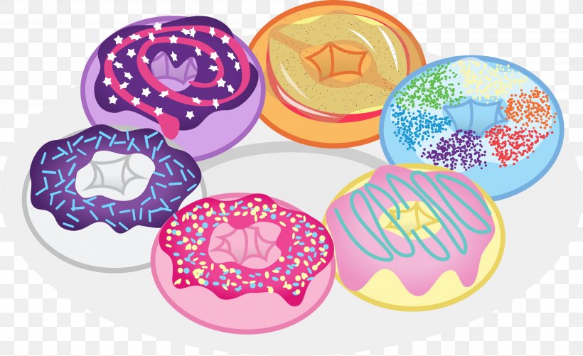Donuts Pony Rainbow Dash Pancake Pirozhki, PNG, 3000x1833px, Donuts, Cake, Cinnamon, Cutie Mark Chronicles, Cutie Mark Crusaders Download Free