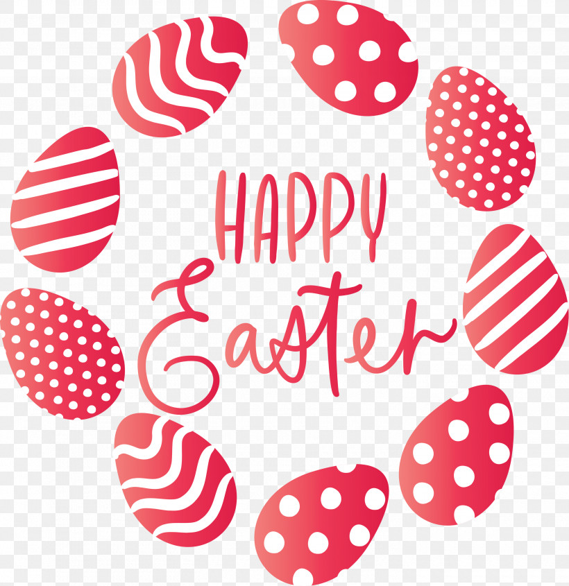 Easter Day Happy Easter Day, PNG, 2910x3000px, Easter Day, Happy Easter Day, Heart, Line, Pink Download Free