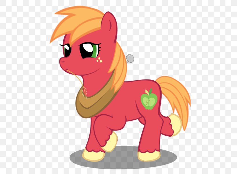 Pony Big McIntosh McDonald's Big Mac Applejack Pinkie Pie, PNG, 555x600px, Pony, Animal Figure, Apple Bloom, Applejack, Art Download Free