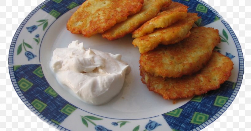 Potato Pancake Belarusian Cuisine Ukrainian Cuisine Rösti, PNG, 1200x630px, Potato Pancake, Chicken Nugget, Cuisine, Cutlet, Dish Download Free