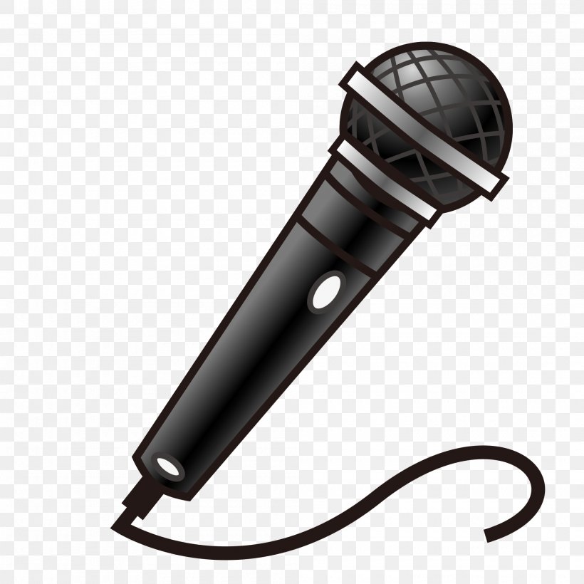 Microphone Emoji Singing Wikimedia Commons, PNG, 2000x2000px, Watercolor, Cartoon, Flower, Frame, Heart Download Free