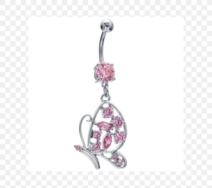 Earring Body Jewellery Pink M Silver, PNG, 730x730px, Earring, Body Jewellery, Body Jewelry, Earrings, Fashion Accessory Download Free