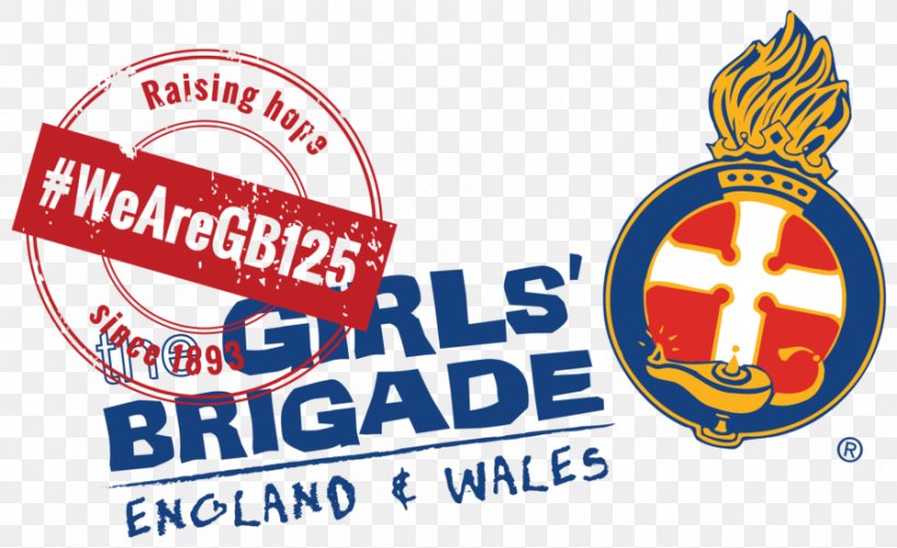Girls' Brigade England And Wales Organization Logo Brand, PNG, 900x550px, Watercolor, Cartoon, Flower, Frame, Heart Download Free