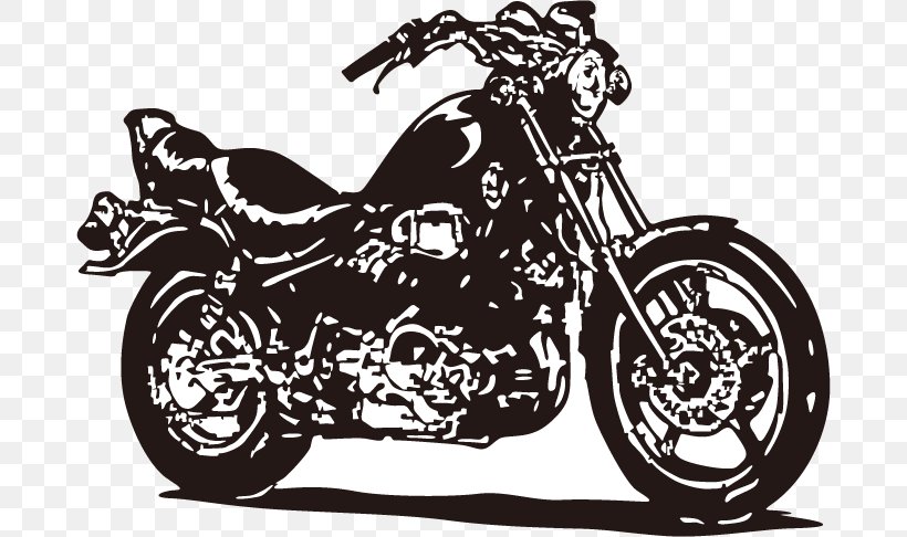 Motorcycle Photography Clip Art, PNG, 682x486px, Motorcycle, Automotive Design, Automotive Tire, Bicycle, Black And White Download Free