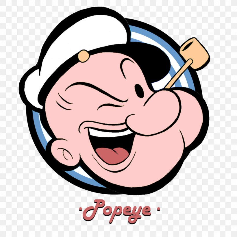 Popeye Bluto Olive Oyl Cartoon Drawing, PNG, 1024x1024px, Watercolor, Cartoon, Flower, Frame, Heart Download Free