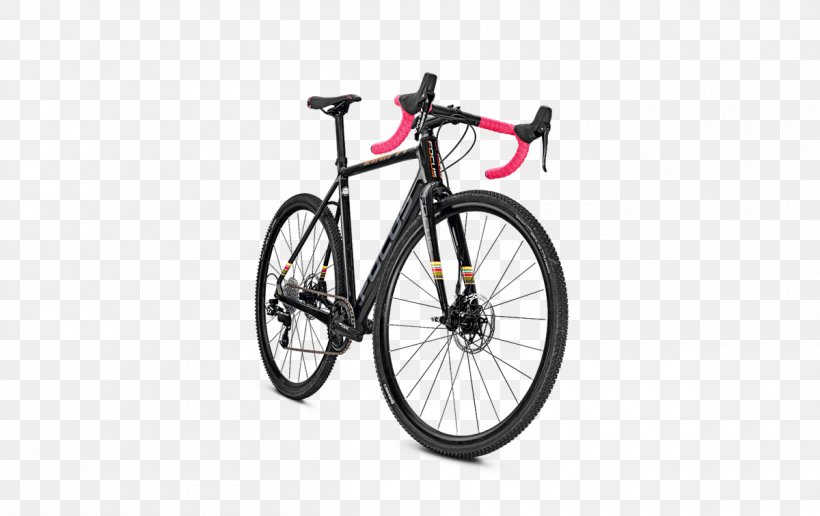 Racing Bicycle Focus Bikes Cyclo-cross Bicycle, PNG, 1200x756px, Bicycle, Automotive Exterior, Bicycle Accessory, Bicycle Drivetrain Part, Bicycle Fork Download Free