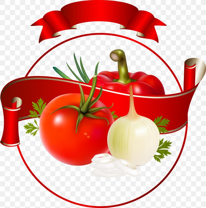 Vegetable Ketchup Label Tomato, PNG, 1500x1511px, Vegetable, Bell Pepper, Bell Peppers And Chili Peppers, Capsicum, Diet Food Download Free