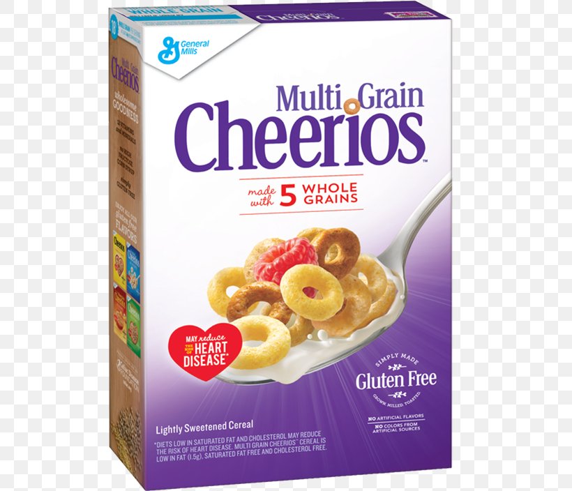 Breakfast Cereal General Mills Multi-Grain Cheerios Whole Grain, PNG, 592x704px, Breakfast Cereal, Breakfast, Cereal, Cheerios, Convenience Food Download Free