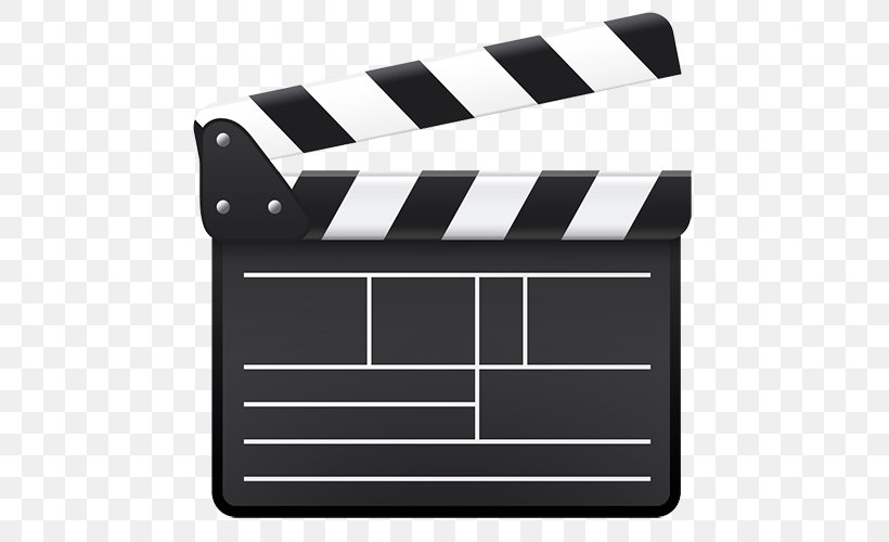 Clapperboard Clip Art Image Vector Graphics, PNG, 500x500px, Clapperboard, Brand, Data, Electronic Instrument, Film Download Free