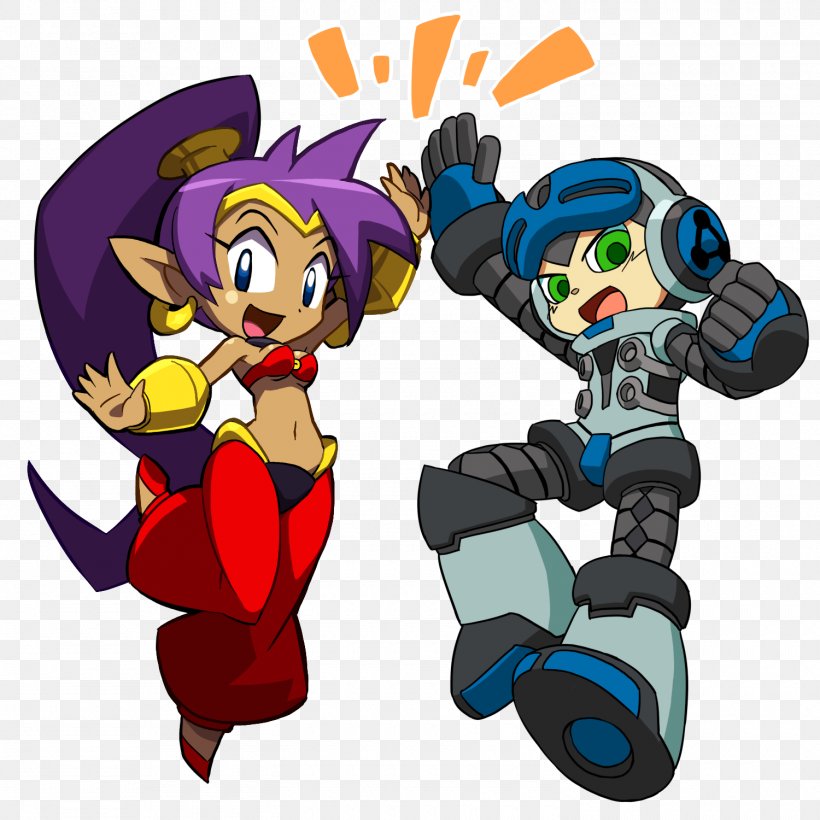 Shantae: Half-Genie Hero Shantae And The Pirate's Curse Mighty No. 9 Video Games WayForward Technologies, PNG, 1500x1500px, Shantae Halfgenie Hero, Art, Beck, Cartoon, Fan Art Download Free