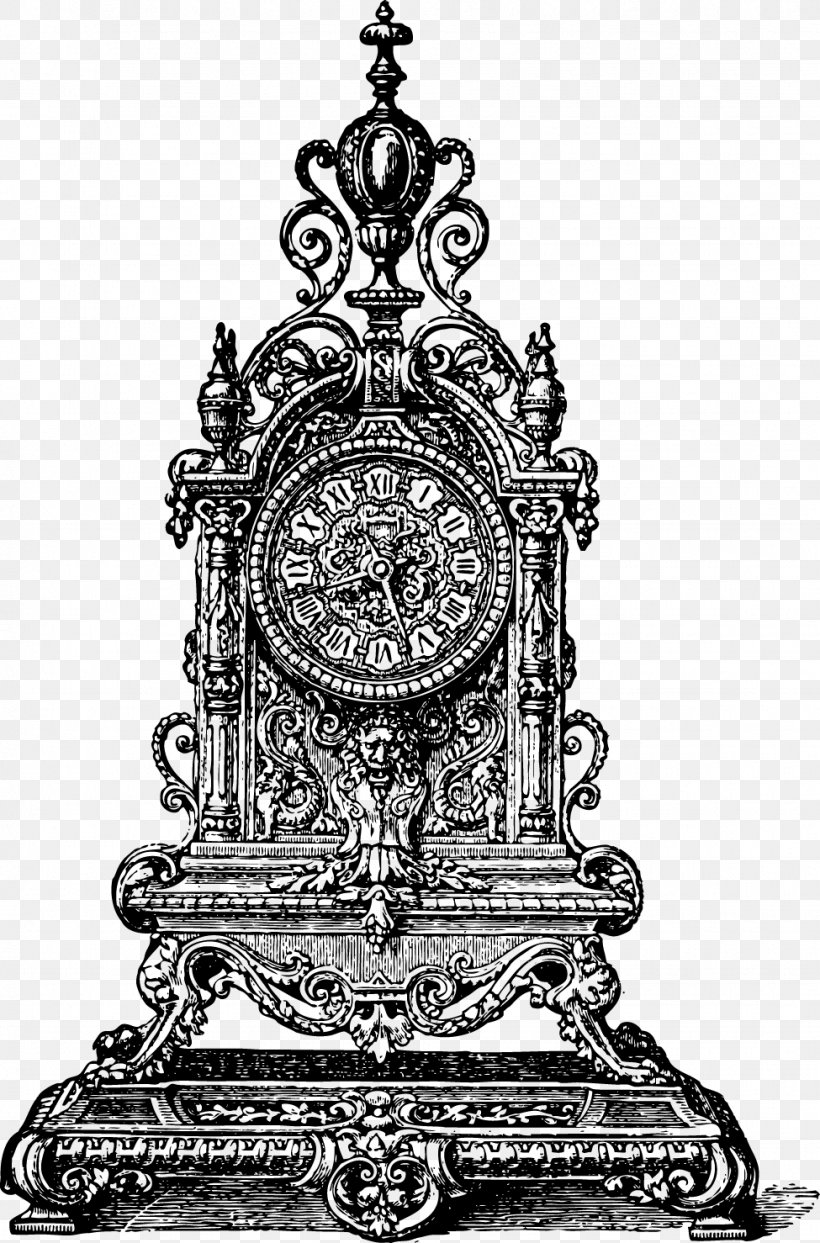 Clock JavaScript Typescript Deep Dive Romanian Orthodox Church, PNG, 975x1478px, Clock, Antique, Bishop, Black And White, Eastern Orthodox Church Download Free