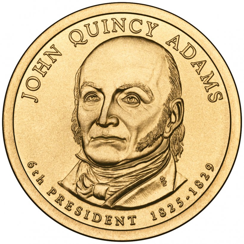 John Quincy Adams Philadelphia Mint Presidential $1 Coin Program Dollar Coin, PNG, 1098x1098px, John Quincy Adams, Cash, Coin, Currency, Diplomat Download Free