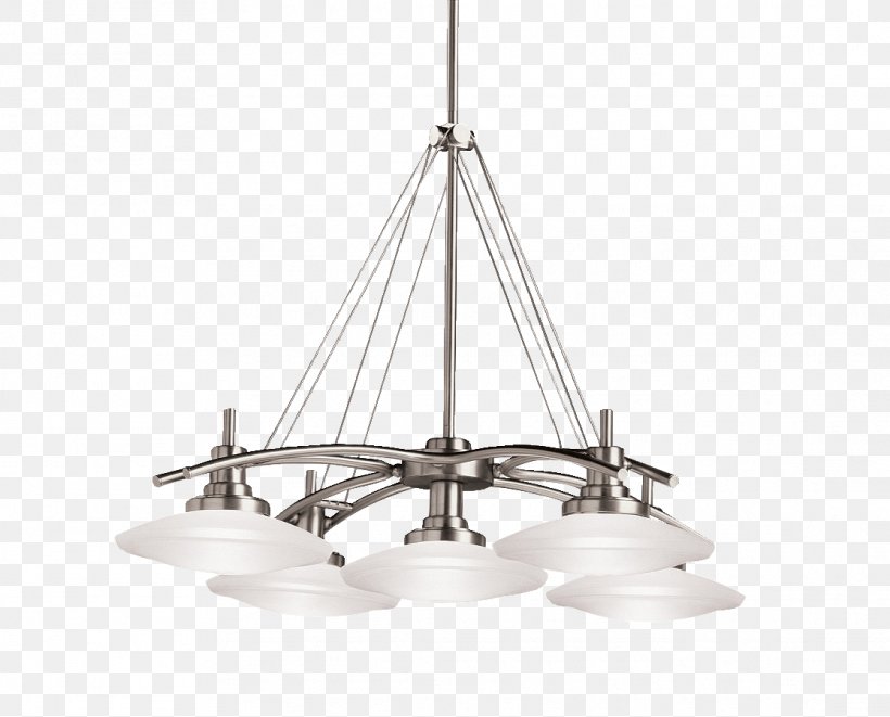 Pendant Light Chandelier Brushed Metal Nickel, PNG, 1115x899px, Light, Brushed Metal, Ceiling Fixture, Chandelier, Halogen Download Free