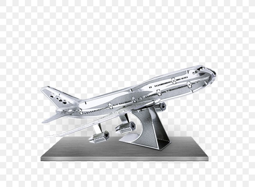 Jet Aircraft Airplane Boeing 747 Metal, PNG, 600x600px, Aircraft, Airliner, Airplane, Aviation, Boeing Download Free