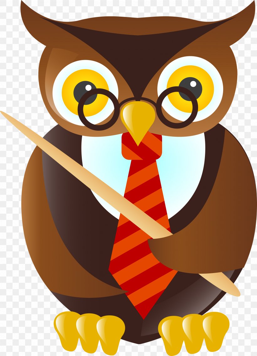School Teacher Owl Clip Art, PNG, 3340x4617px, School, Beak, Bird, Bird Of Prey, Cartoon Download Free