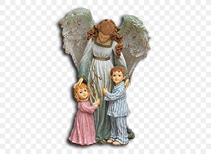 Guardian Angel Figurine Christmas Ornament, PNG, 444x600px, Watercolor, Cartoon, Flower, Frame, Heart Download Free