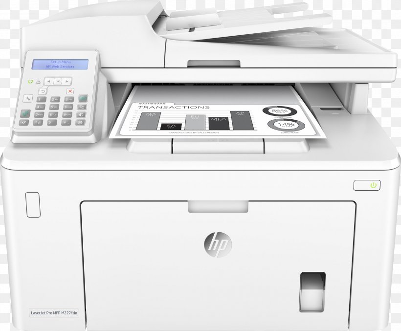Hewlett-Packard Multi-function Printer HP LaserJet Pro MFP M227, PNG, 1999x1651px, Hewlettpackard, Electronic Device, Fax, Hp Laserjet, Hp Laserjet Pro M281 Download Free