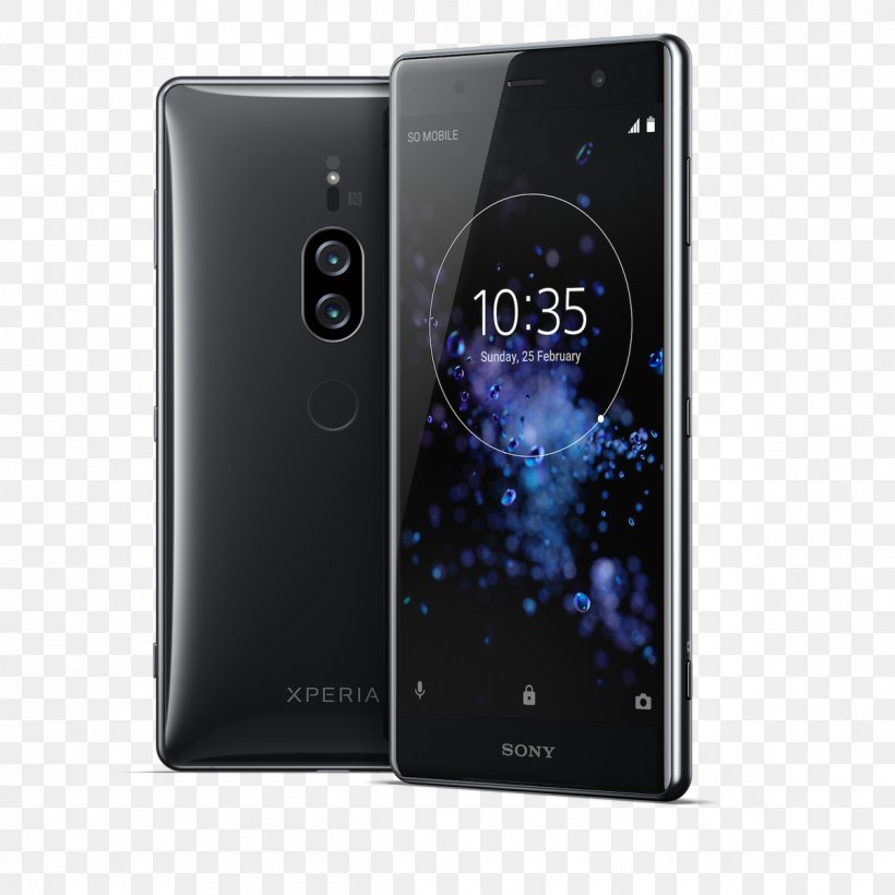 Sony Xperia XZ2 Premium Mobile World Congress Sony Xperia S Sony Xperia XZ2 Compact, PNG, 1200x1200px, 4k Resolution, Sony Xperia Xz2, Cellular Network, Communication Device, Electronic Device Download Free