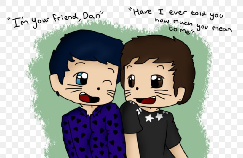 Dan And Phil YouTuber Human Behavior Conversation Fiction, PNG, 800x533px, Watercolor, Cartoon, Flower, Frame, Heart Download Free