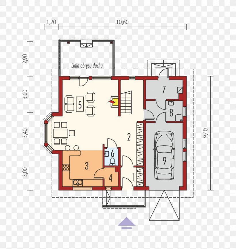 House Floor Plan Building Kitchen Apartment, PNG, 930x980px, House, Apartment, Area, Building, Diagram Download Free