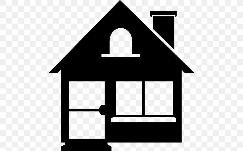 House Silhouette Clip Art, PNG, 512x512px, House, Area, Artwork, Black And White, Building Download Free