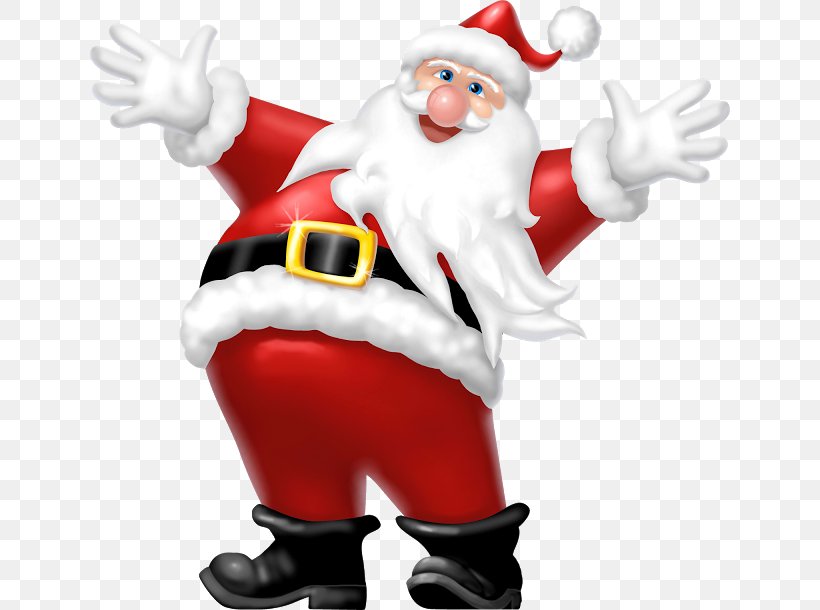 Santa Claus 25 December Christmas Eve Clip Art, PNG, 640x610px, Santa Claus, Christmas, Christmas Card, Christmas Eve, Christmas Gift Download Free